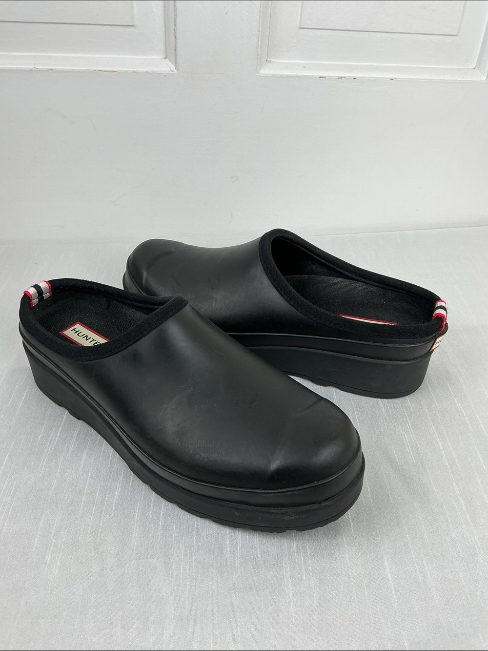 Hunter Play Clogs Black